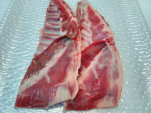 Tajo bajo / cuello de ternasco de aragon