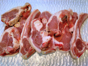 Pierna y costilla de ternasco de aragón
