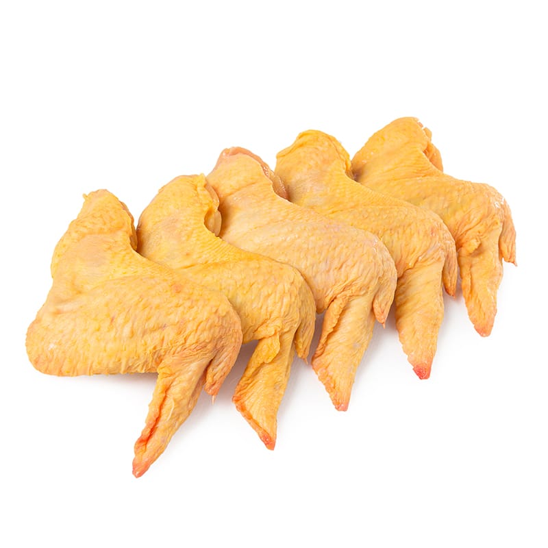 Alas de pollo de corral
