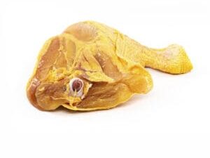 Muslos de pollo de corral