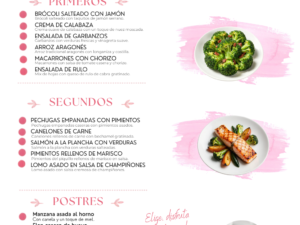 Menú del día