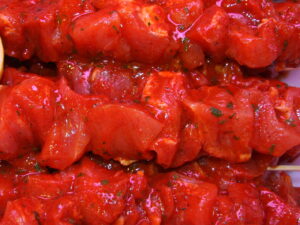 Pinchos morunos de pollo