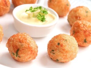 Albóndigas de bacalao