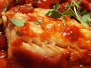 Bacalao a la vizcaína