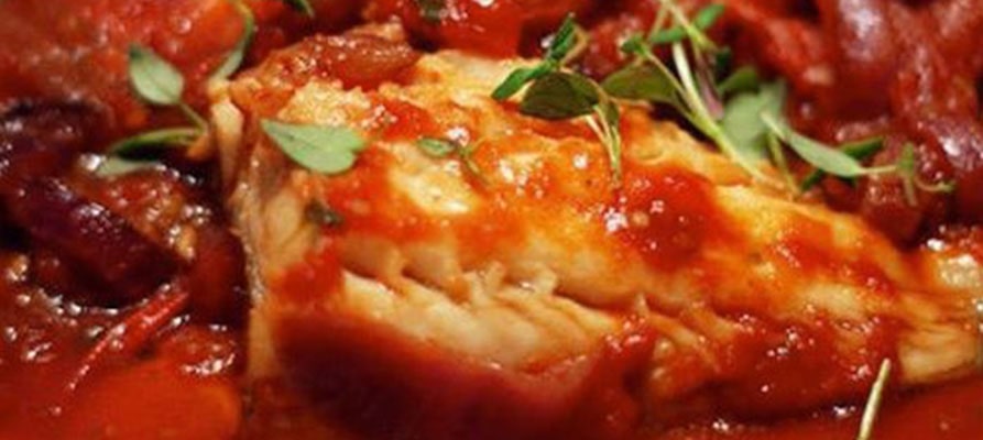 Bacalao a la vizcaína