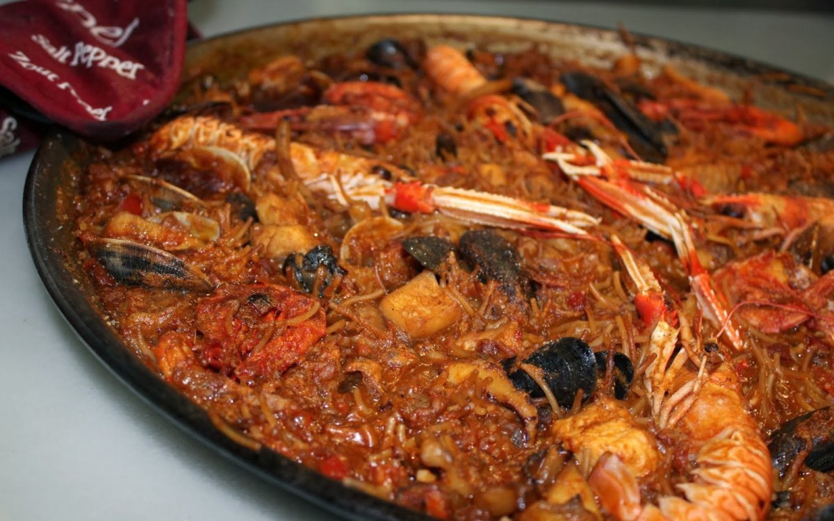Fideuá de marisco