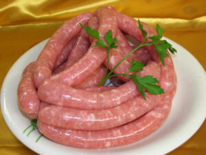 Salchichas de pollo
