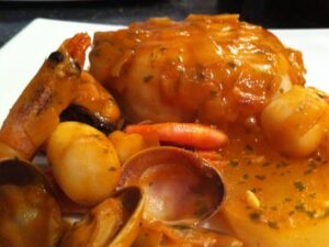 Lomo de MERLUZA a la marinera