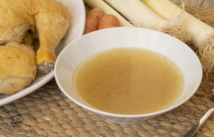 Caldo casero